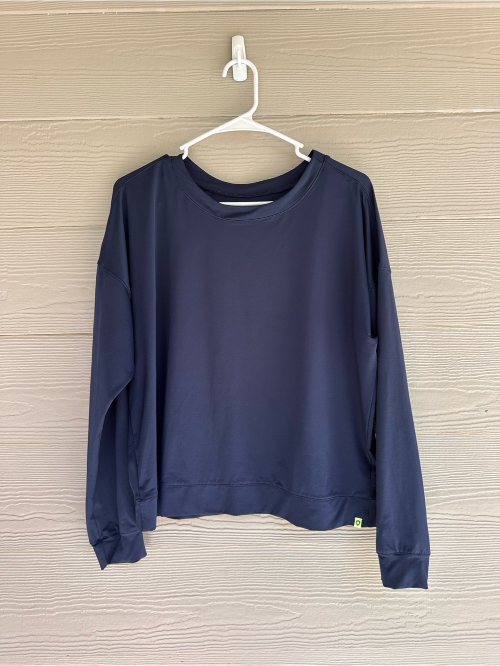 Lucky In Love Long Sleeve Top Blue Coral Tennis Pickleball Golf Lot of 2 Large - Picture 2 of 10